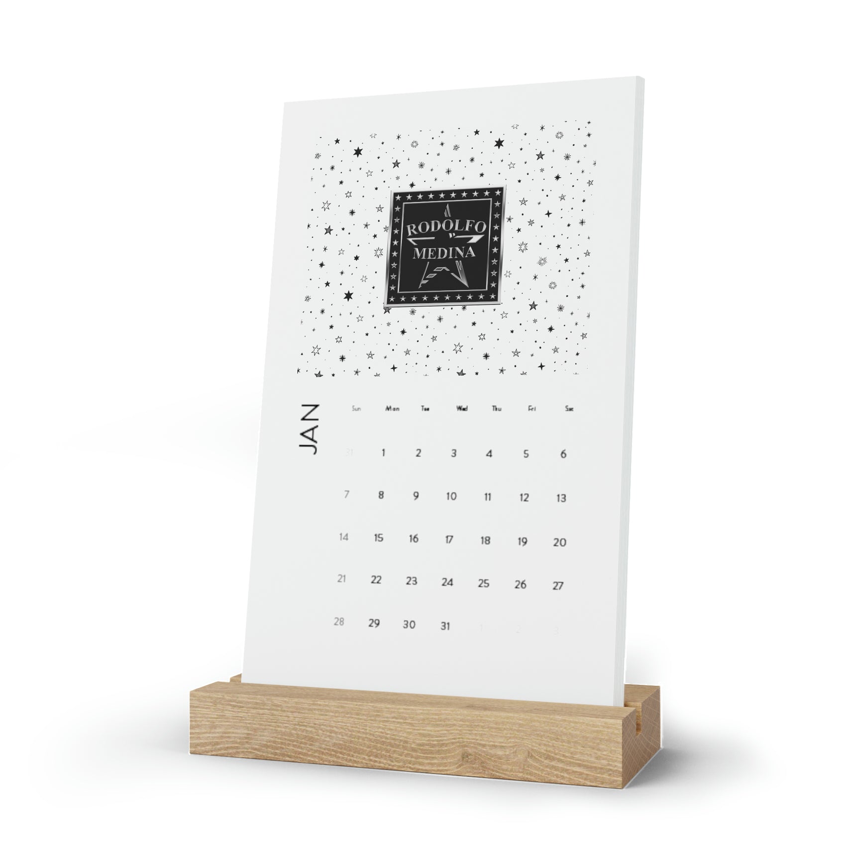 RM Holiday Vertical Desk Calendar (2024)