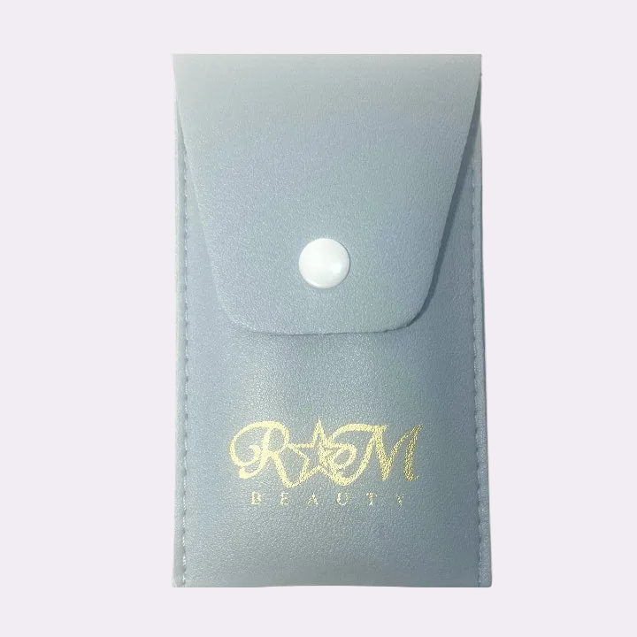 Travel Makeup Brush 8 Pcs Set Pro Blue Rodolfo Medina