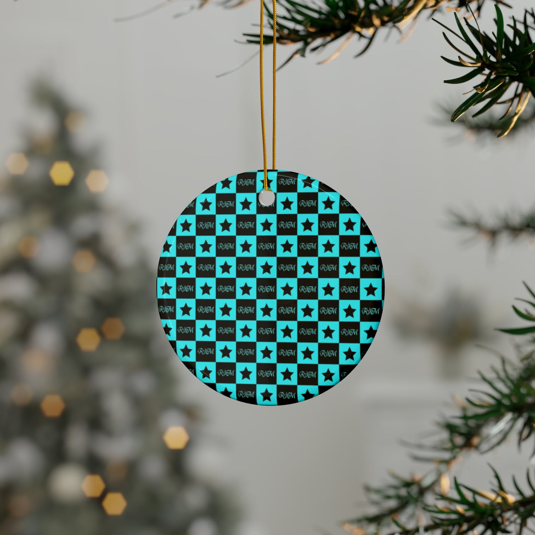 Holiday Ceramic Ornaments (1pc, 3pcs, 5pcs, 10pcs)