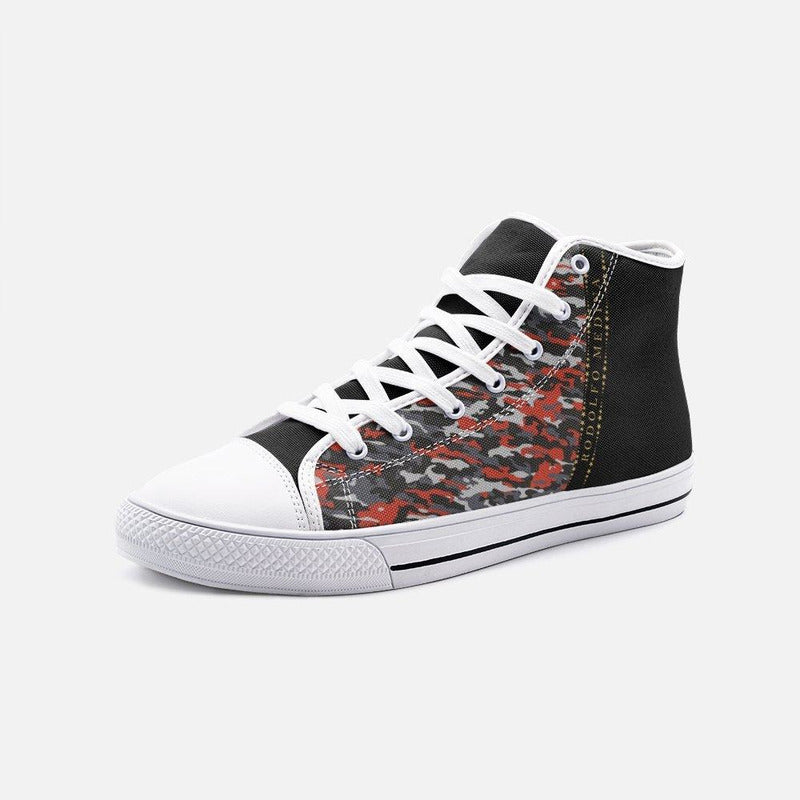 RM CSP Unisex High Top Canvas Shoes