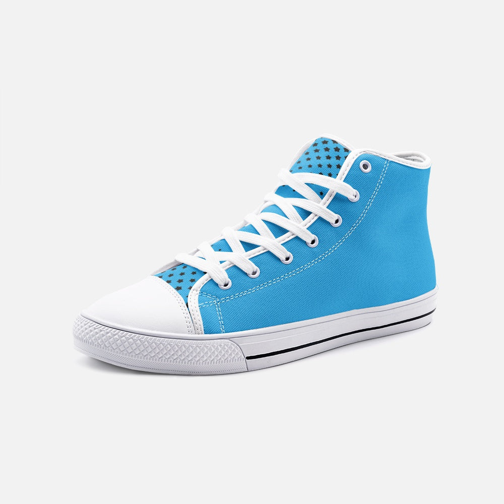 RM SF Unisex High Top Canvas Shoes