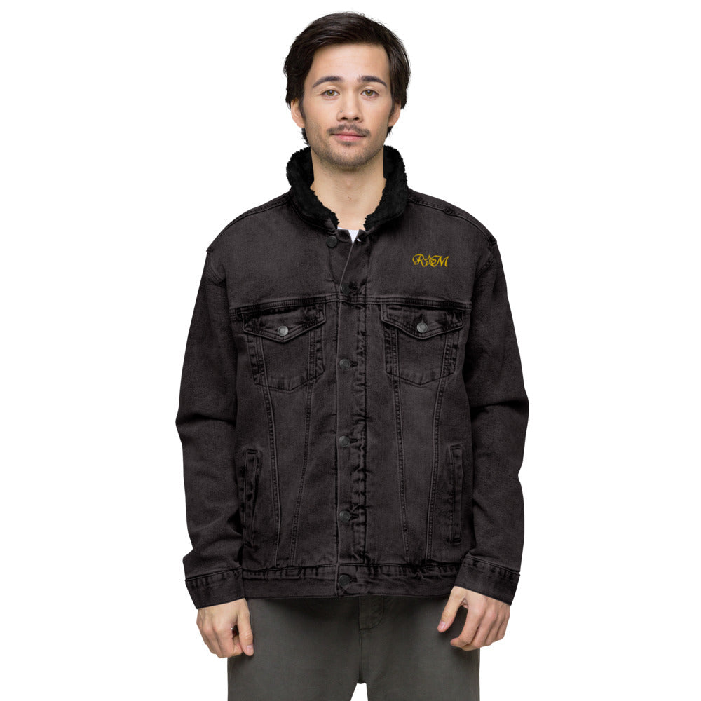 RM Unisex denim sherpa jacket
