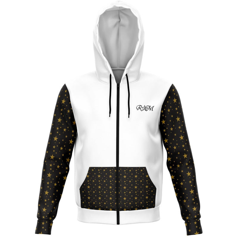 RM WHITE ST ZIP-UP HOODIE