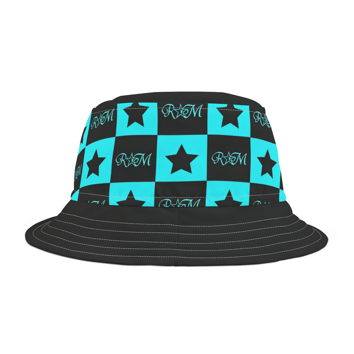 AQU BLK Bucket Hat