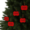 Holiday Aluminum Ornaments (1pc, 5pcs, 10pcs, 20pcs)