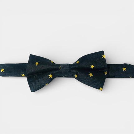 BLACK & GOLD STARS BOW TIE - Rodolfo Medina
