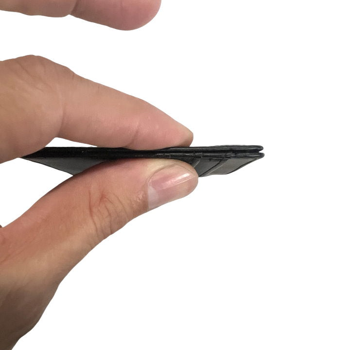 LEATHER SLIM WALLET ID CARD Rodolfo Medina