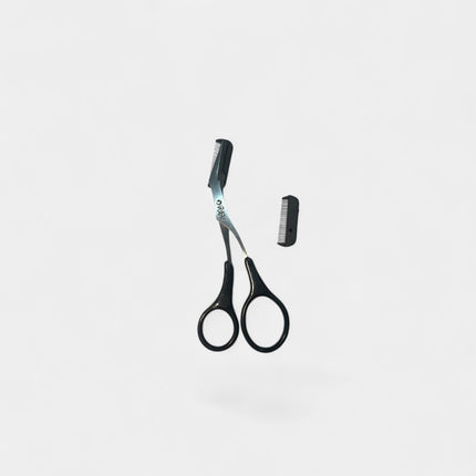 HIGH QUALITY BLACK EYEBROW SCISSORS - Rodolfo Medina