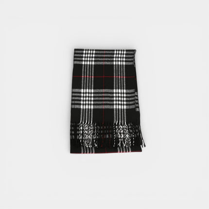 CHECKERED SOFT DRAPE SCARF - Rodolfo Medina