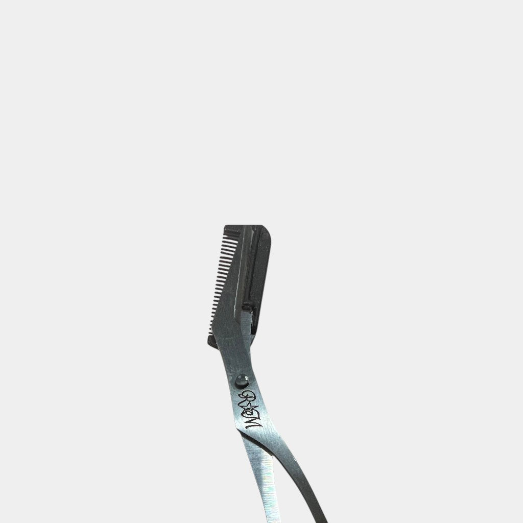 HIGH QUALITY BLACK EYEBROW SCISSORS
