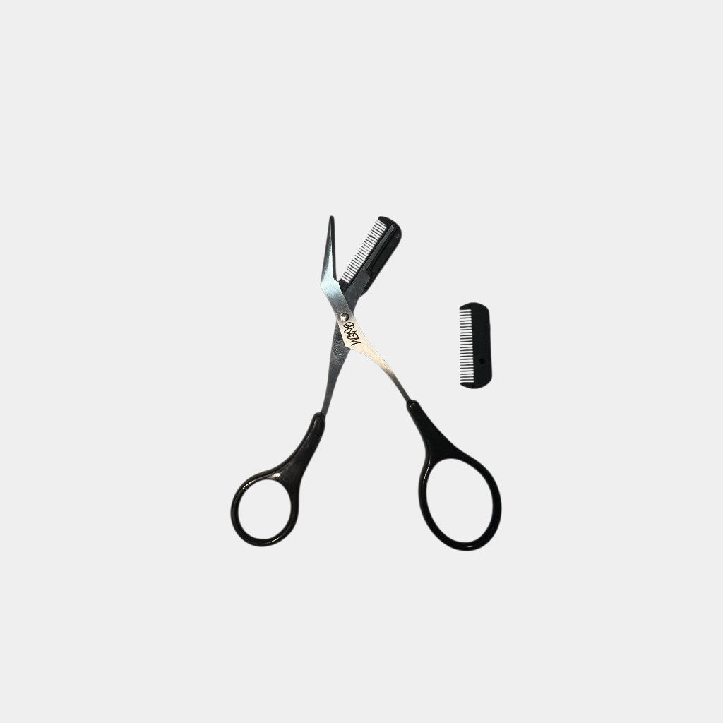 HIGH QUALITY BLACK EYEBROW SCISSORS - Rodolfo Medina