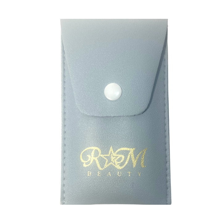 Travel Makeup Brush 8 Pcs Set Pro Blue