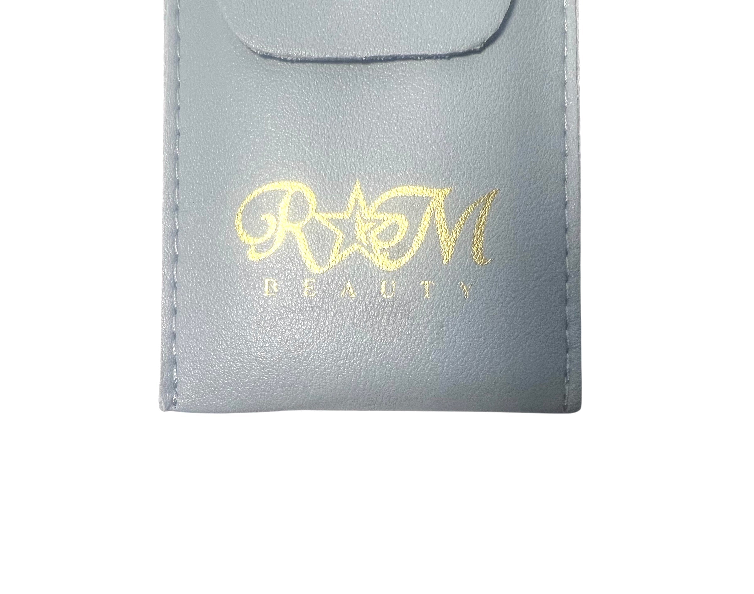 Travel Makeup Brush 8 Pcs Set Pro Blue Rodolfo Medina