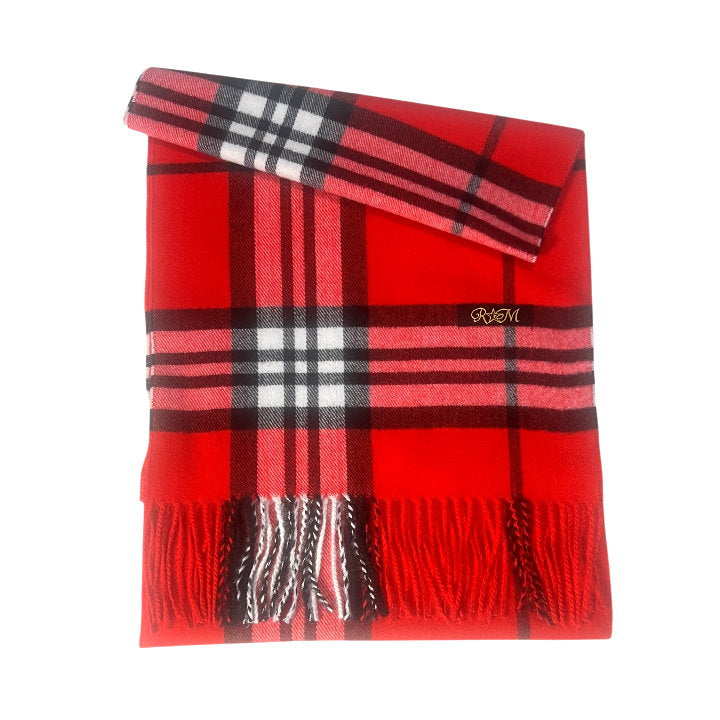 HOLI STYLE RED LUX SCARF Rodolfo Medina