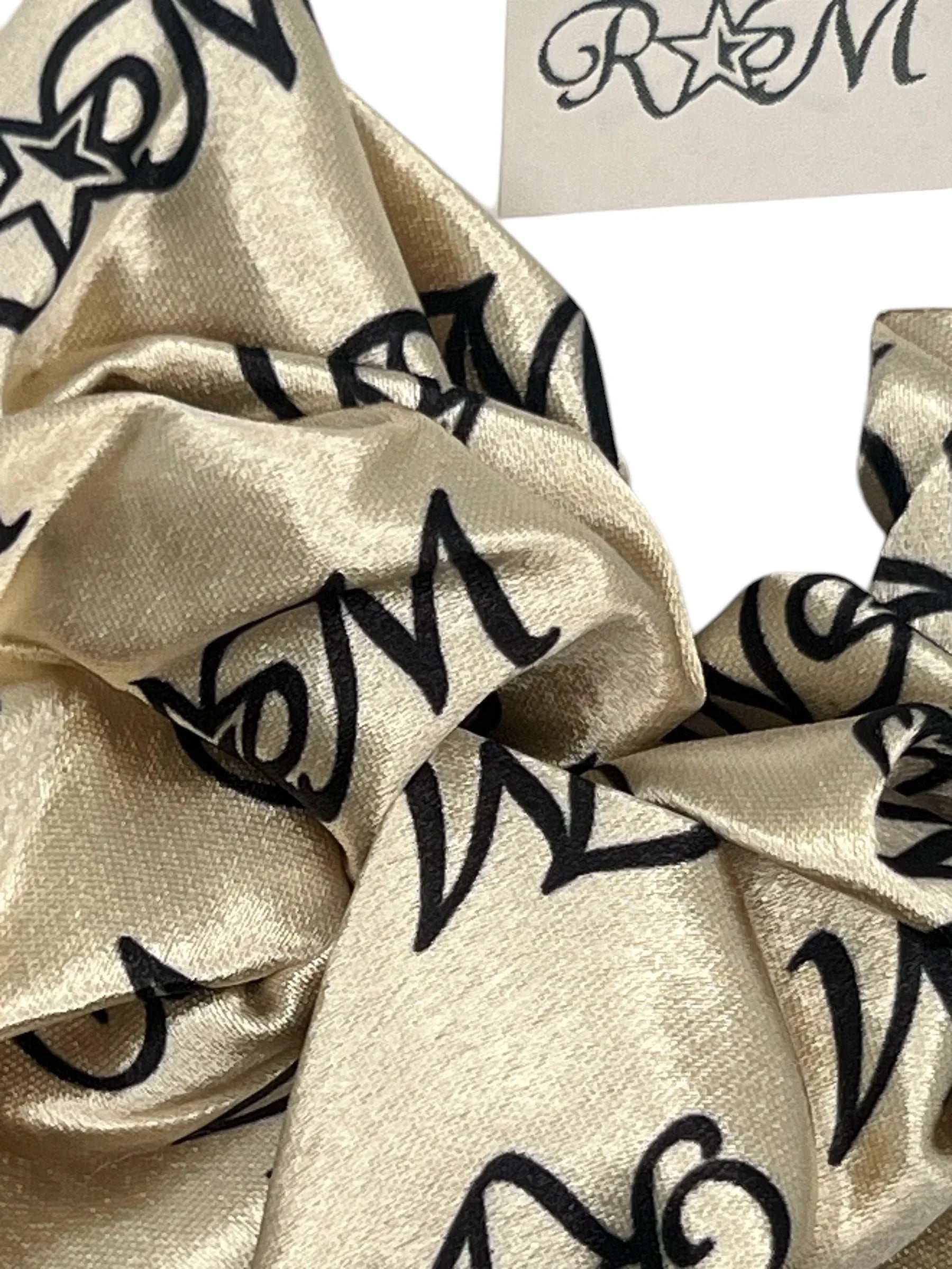 Long Tassel Scrunchie Bow - Rodolfo Medina