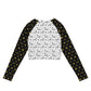SGN RM Recycled long-sleeve crop top