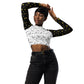 SGN RM Recycled long-sleeve crop top
