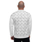 White BLK  Bomber Jacket