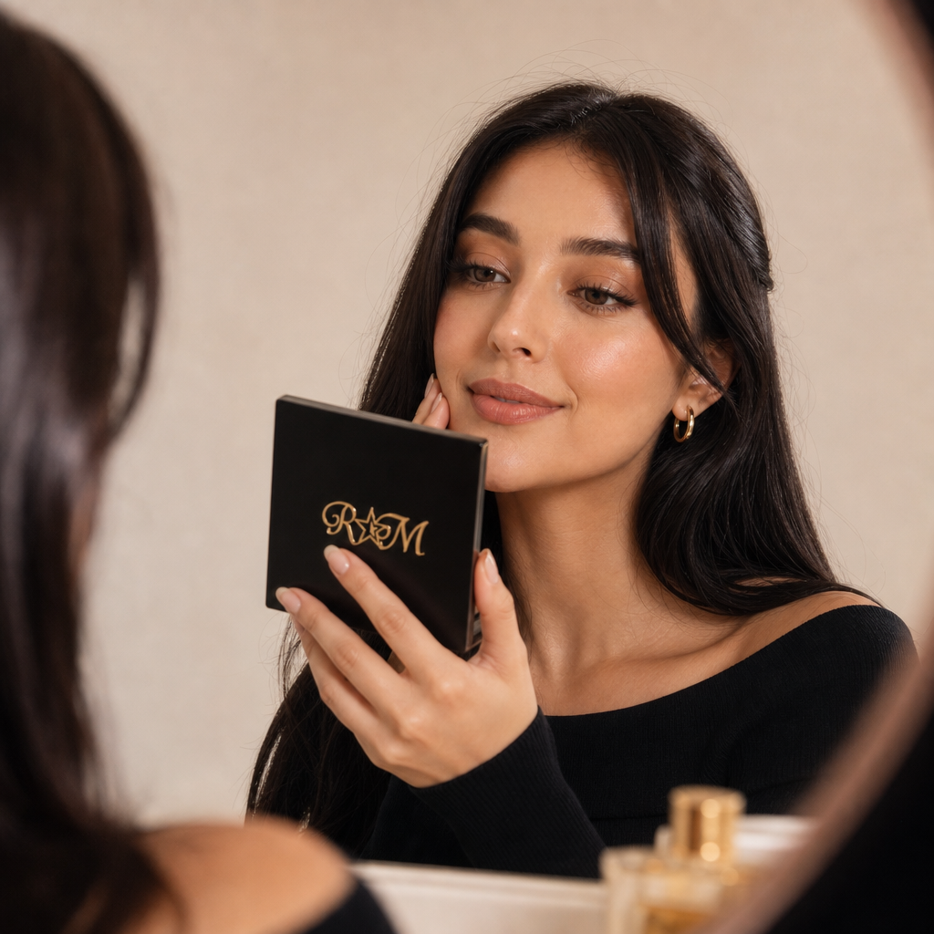 TRAVEL COMPACT MAKEUP MIRROR