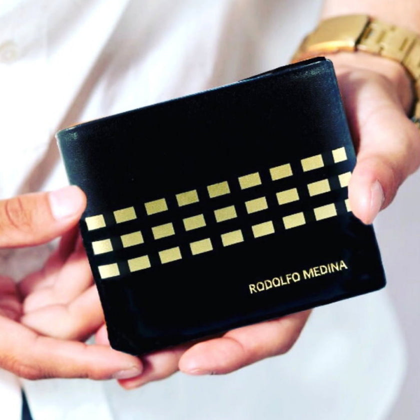 LEATHER BI -FOLD WALLET - Rodolfo Medina
