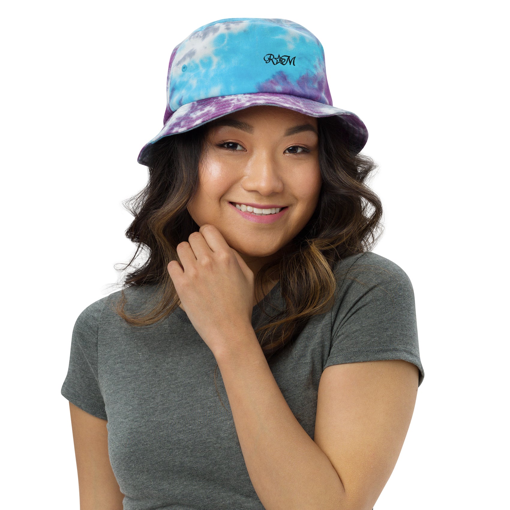 Tie-dye RM  bucket hat