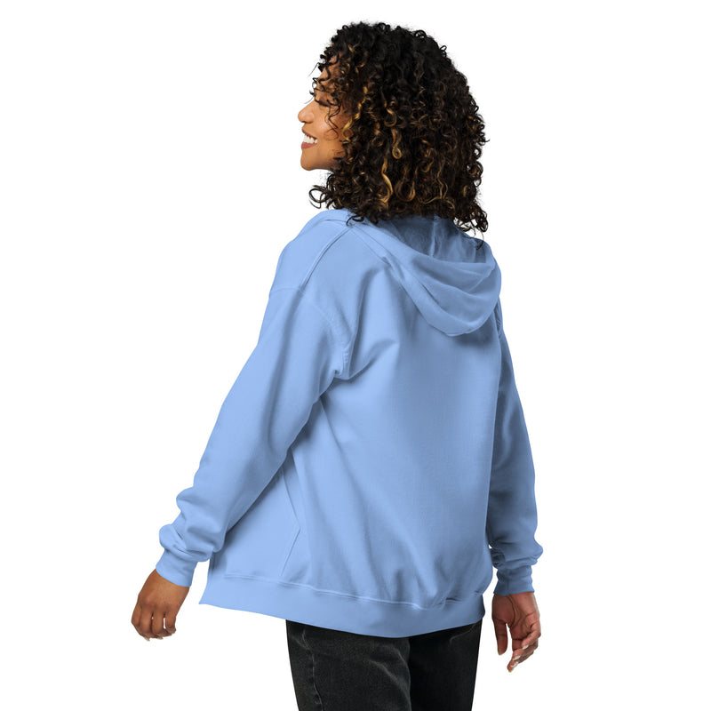 Unisex Blues heavy blend zip hoodie