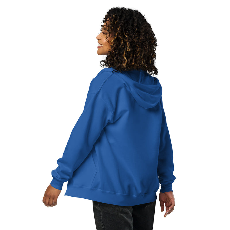Unisex Blues heavy blend zip hoodie