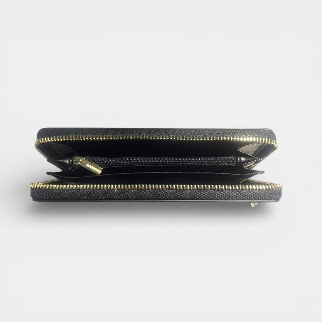CHECKERED LUXE ZIP WALLET - Rodolfo Medina