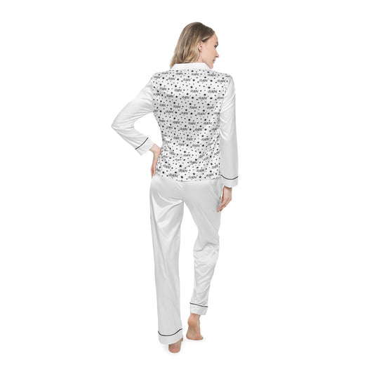Women's Sign Satin Pajamas