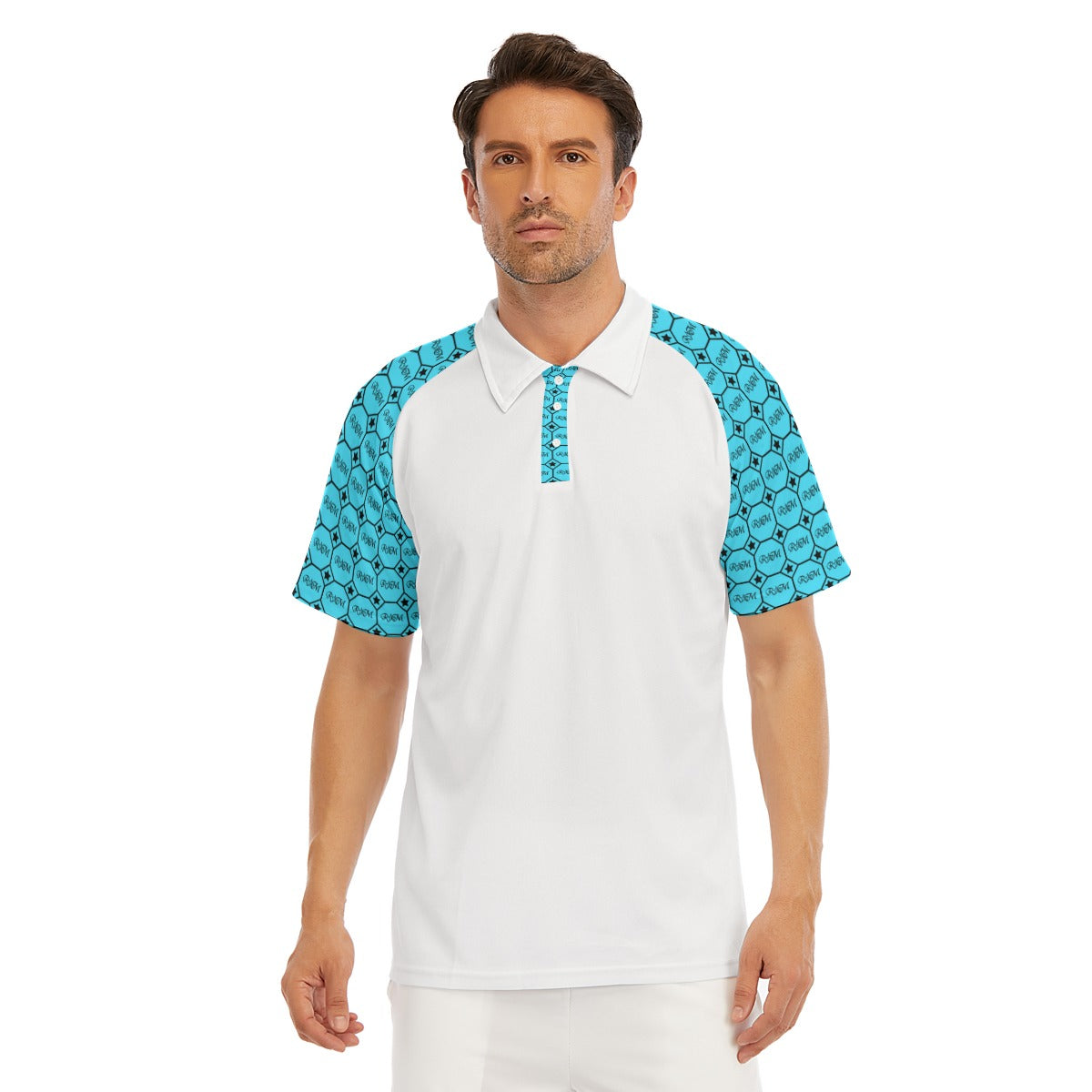 RM  AQ1 Short Sleeve Polo Shirt RODOLFO MEDINA 
