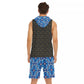 RM All-Over Print Men's Sleeveless Vest And Shorts Sets RODOLFO MEDINA 