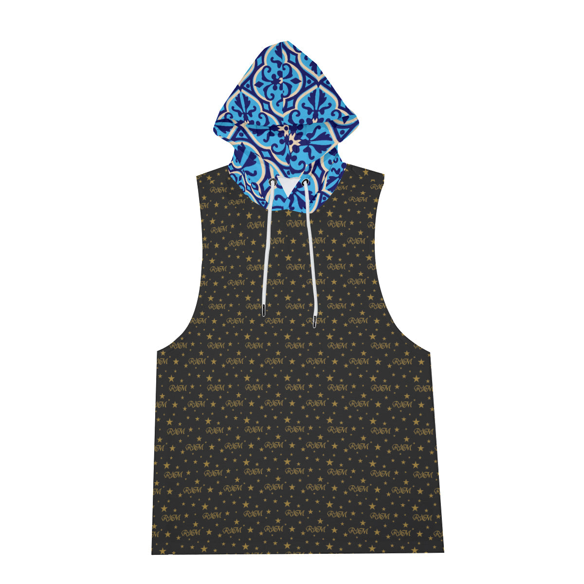 RM All-Over Print Men's Sleeveless Vest And Shorts Sets RODOLFO MEDINA 