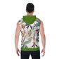 RM All-Over Print Men's Zipper-Up Sleeveless Hoodie RODOLFO MEDINA 