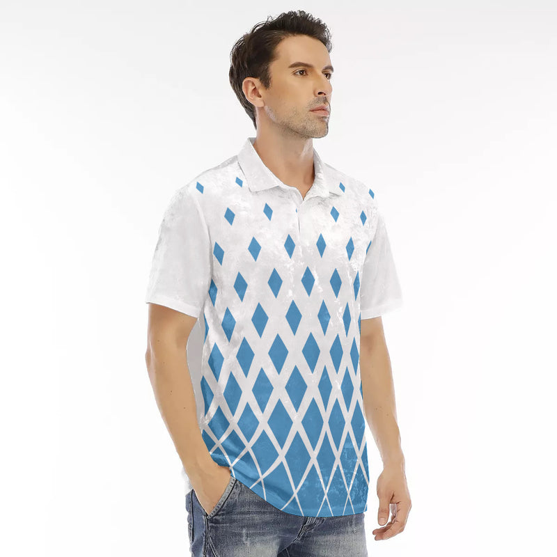 RM BSQ Men's Polo Shirt | Velvet RODOLFO MEDINA 