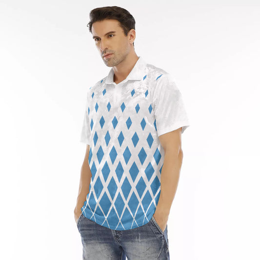 RM BSQ Men's Polo Shirt | Velvet RODOLFO MEDINA 