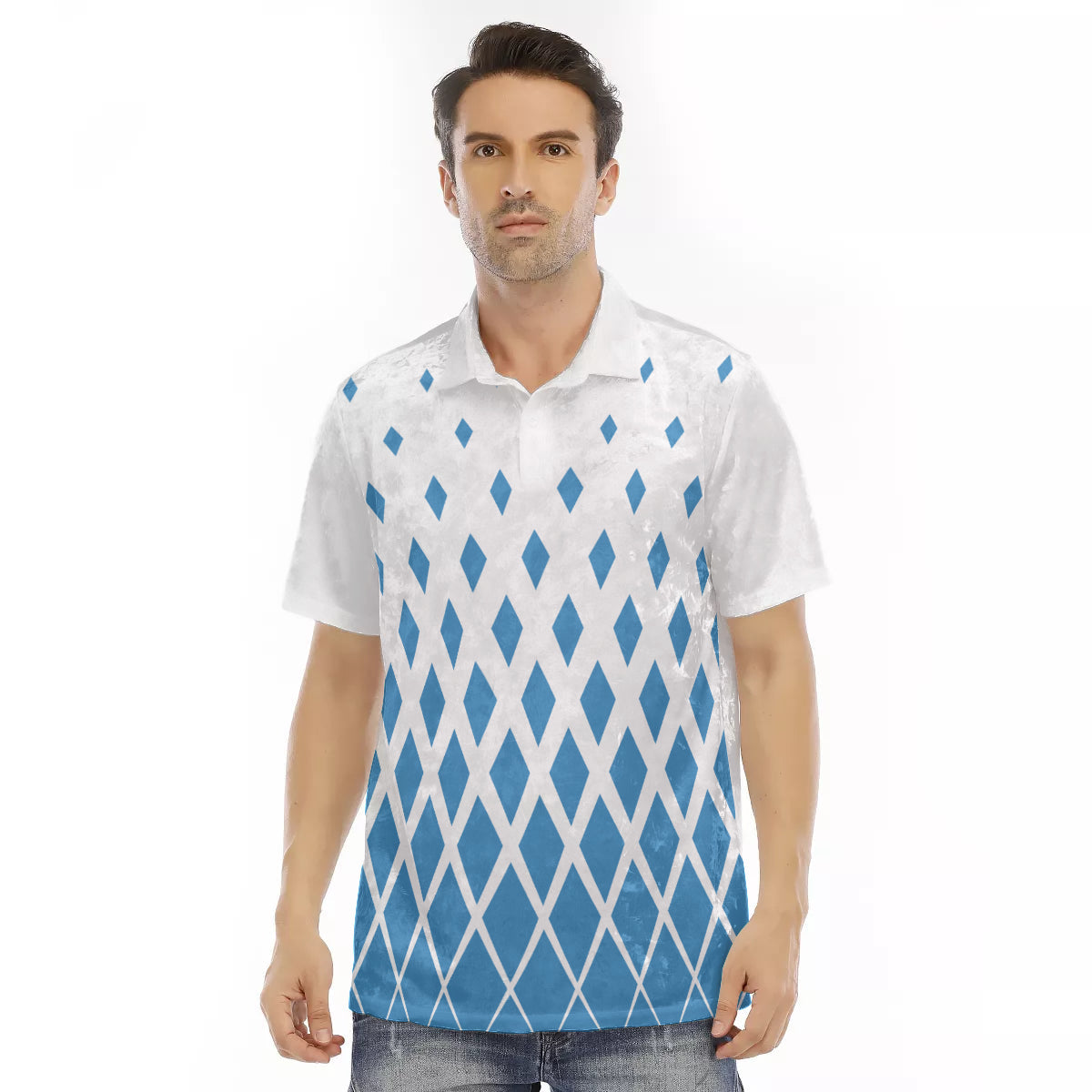 RM BSQ Men's Polo Shirt | Velvet RODOLFO MEDINA 
