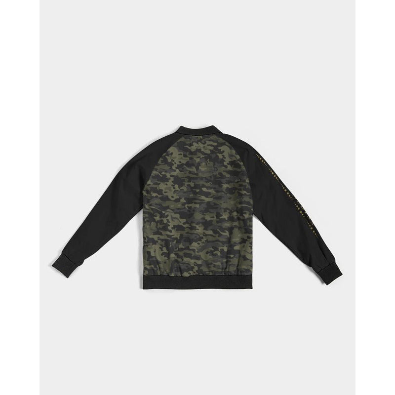 RM Camo 1 Women's Bomber Jacket RODOLFO MEDINA 