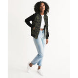 RM Camo 1 Women's Bomber Jacket RODOLFO MEDINA 