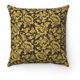 RM Floral Spun Square Pillow RODOLFO MEDINA 