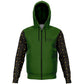RM GREEN ST ZIP-UP HOODIE RODOLFO MEDINA 