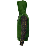 RM GREEN ST ZIP-UP HOODIE RODOLFO MEDINA 