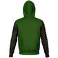 RM GREEN ST ZIP-UP HOODIE RODOLFO MEDINA 