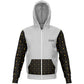 RM GREY ST ZIP-UP HOODIE RODOLFO MEDINA 