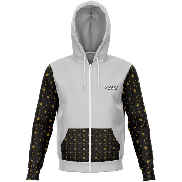 RM GREY ST ZIP-UP HOODIE RODOLFO MEDINA 