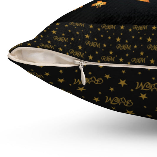 RM Hallo Spun Polyester Square Pillow RODOLFO MEDINA 