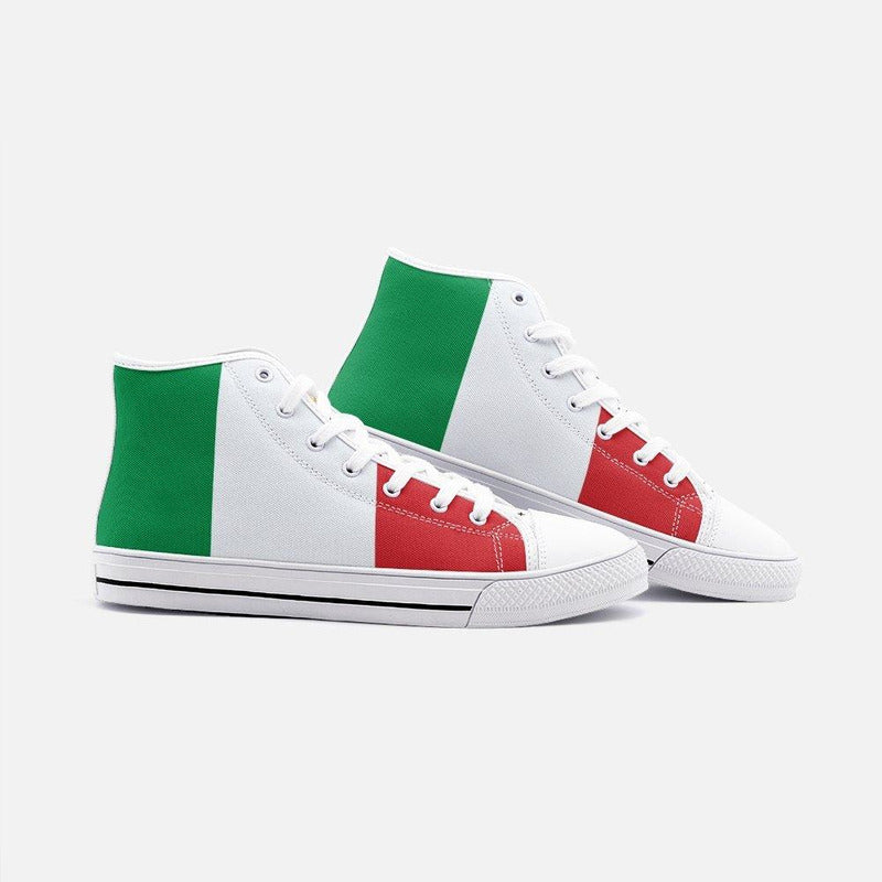 RM Italy  Unisex High Top Canvas Shoes RODOLFO MEDINA 