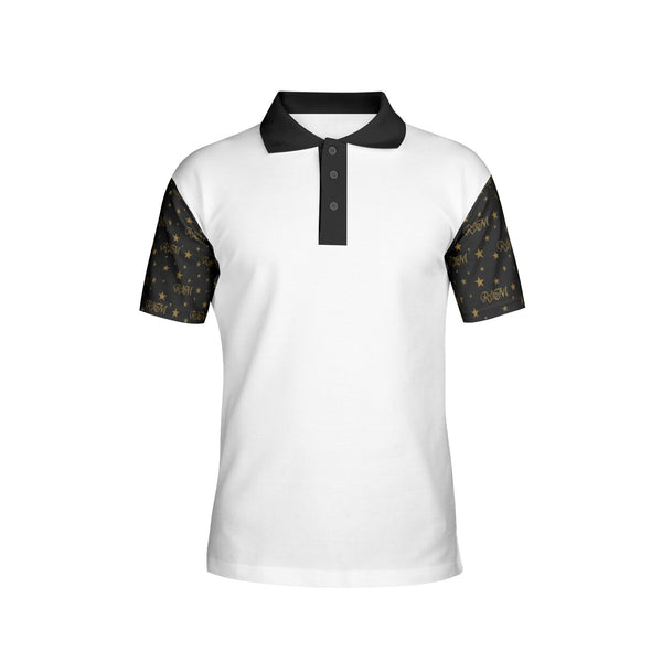 RM Men's All-Over Print Polo Shirts RODOLFO MEDINA 