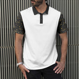 RM Men's All-Over Print Polo Shirts RODOLFO MEDINA 