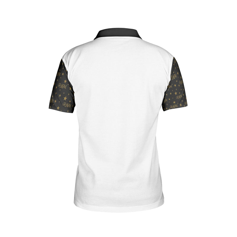 RM Men's All-Over Print Polo Shirts RODOLFO MEDINA 