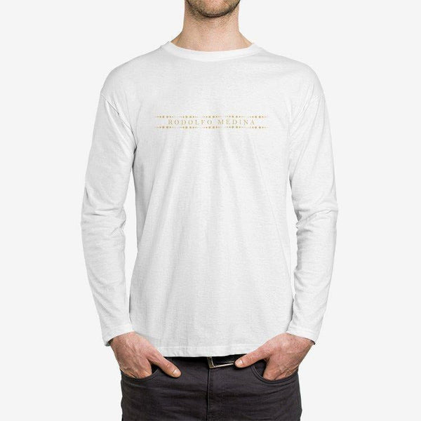 RM Men's Crew Neck Long sleeve T-shirt RODOLFO MEDINA 